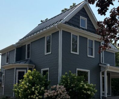 Exteriorer shot of a house with a good return on investement from home improvement.