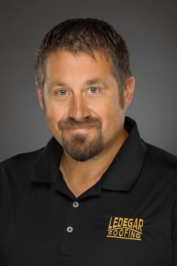 Patrick Larson, Controller at Ledegar Roofing.