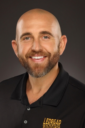Zach Scovell, Ledegar Roofing Residential Project Manager.
